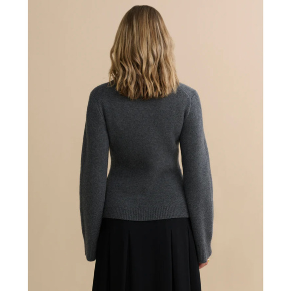 Jenni Kayne Cooper Cardigan Dark Grey M - Picture 5 of 9